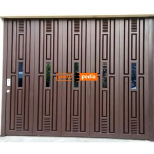 pintu garasi besi plat