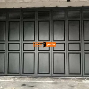 pintu garassi besi plat